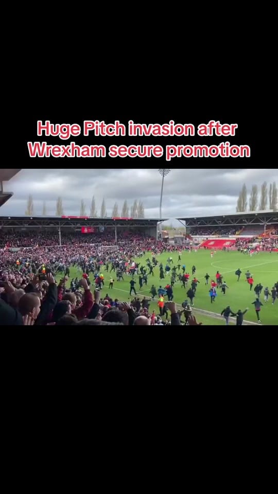 Post 10 by Wrexham AFC on TikTok (video)