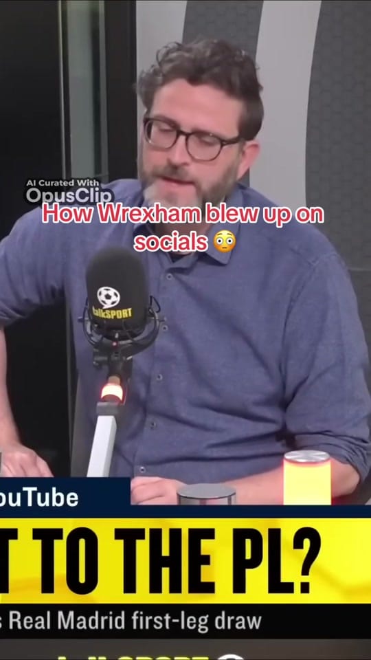 Post 3 by Wrexham AFC on TikTok (video)