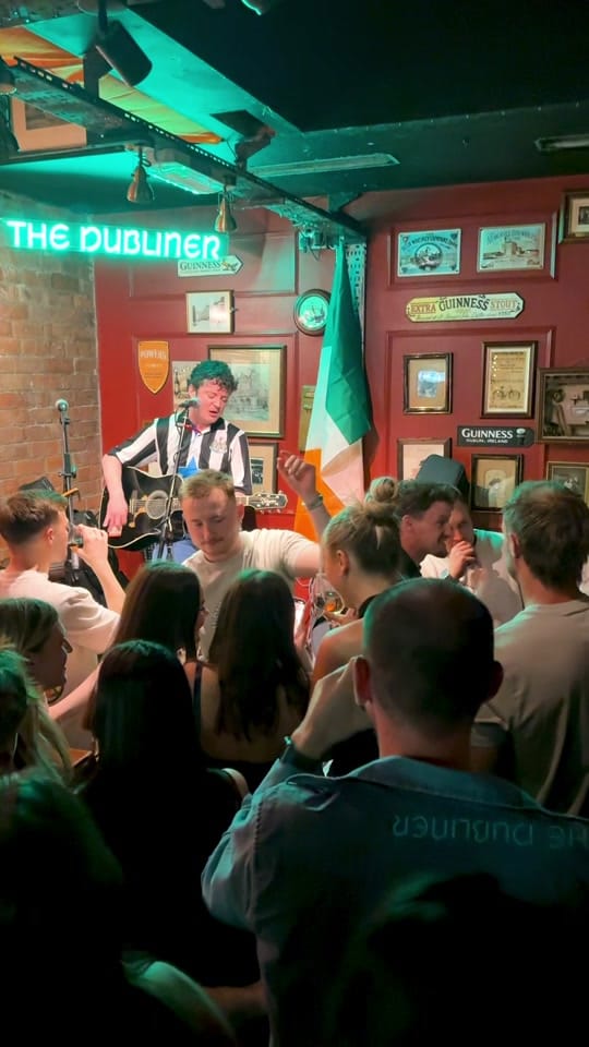 Post 1 by The Dubliner on TikTok (video)