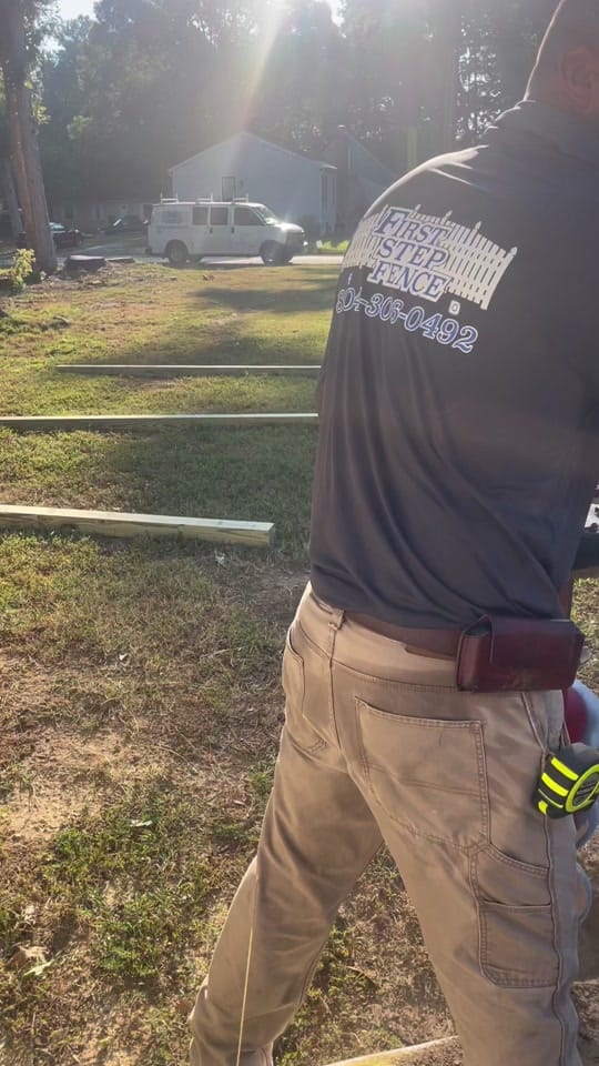 Post 5 by First Step Fence Solutions on TikTok (video)