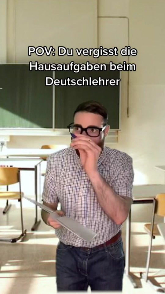 Post 8 by Hausaufgaben Hans on TikTok (video)