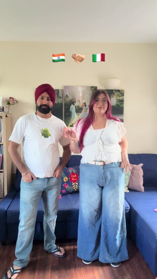 Post 4 by Andreana & Gazaldeep on TikTok (video)