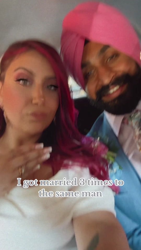 Post 8 by Andreana & Gazaldeep on TikTok (video)