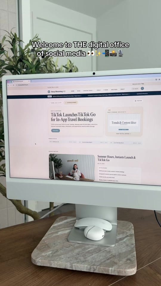 Post 8 by Tess | Busy Blooming on TikTok (video)