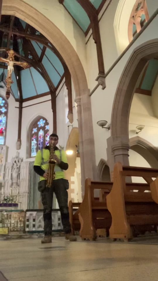 Post 3 by Hi Viz Sax Guy on TikTok (video)