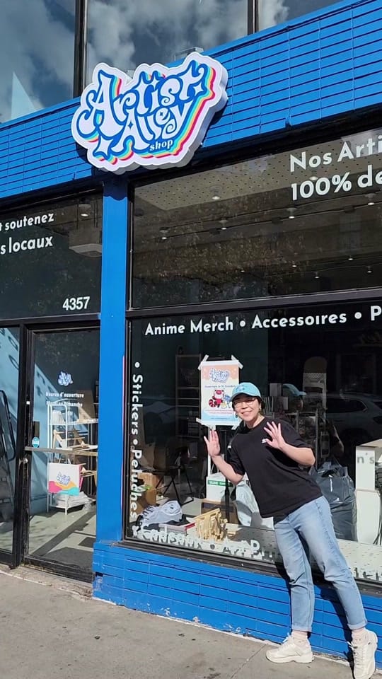Post 10 by Artist Alley Shop on TikTok (video)