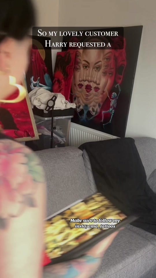 Post 8 by Ema tattoos on TikTok (video)