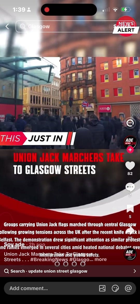 Post 2 by ExposeScotland on TikTok (video)