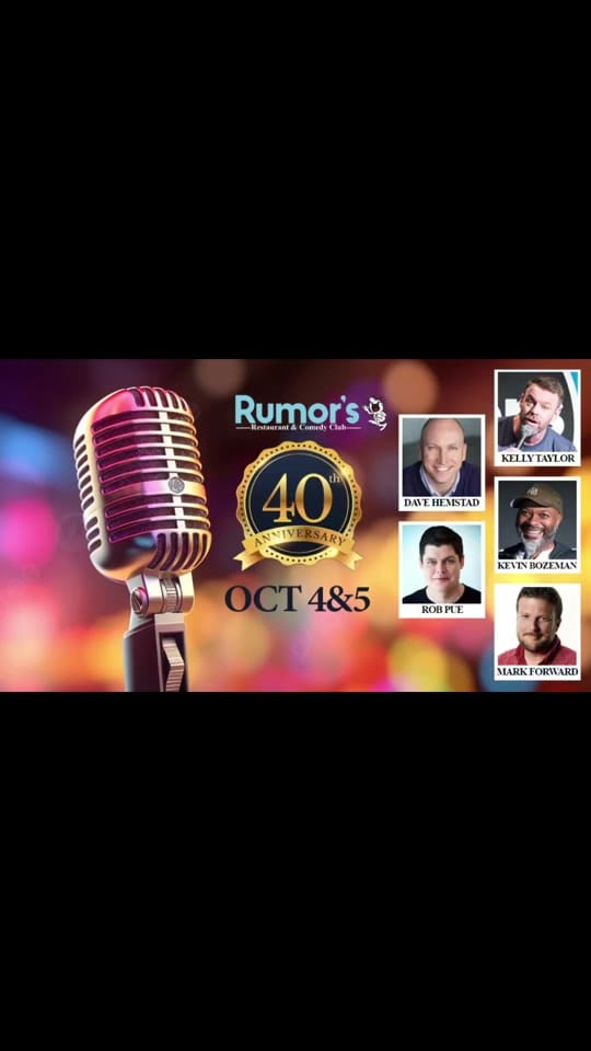 Post 6 by Rumor's Comedy Club on TikTok (video)