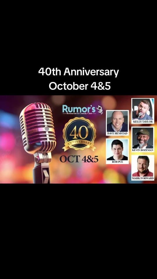 Post 3 by Rumor's Comedy Club on TikTok (video)