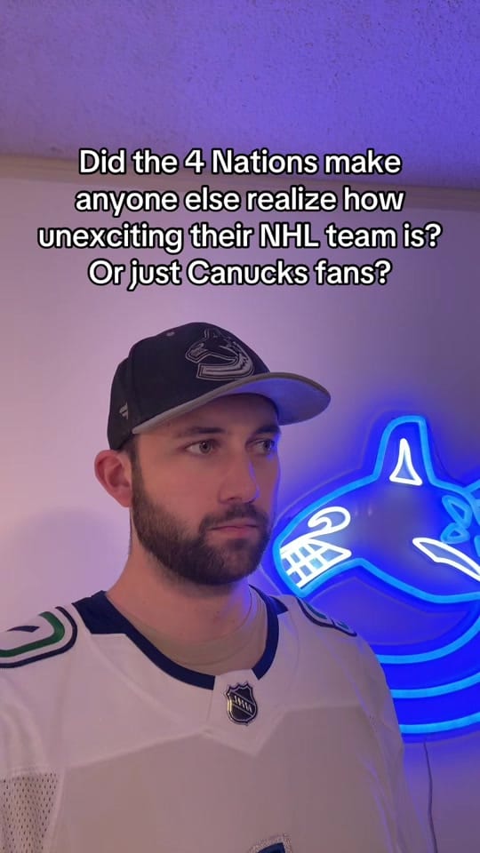 Post 2 by Life of a Canucks Fan on TikTok (video)