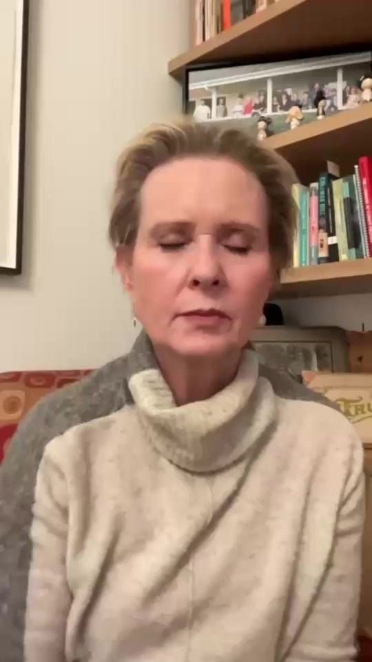 Post 5 by Cynthia Nixon on TikTok (video)
