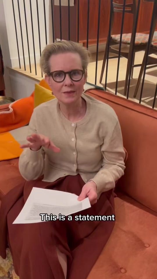 Post 6 by Cynthia Nixon on TikTok (video)