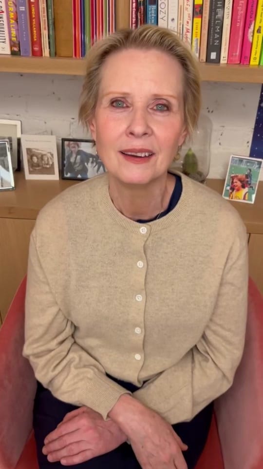 Post 2 by Cynthia Nixon on TikTok (video)