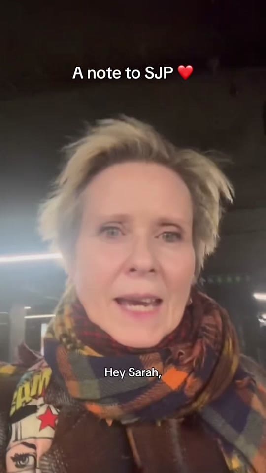 Post 7 by Cynthia Nixon on TikTok (video)