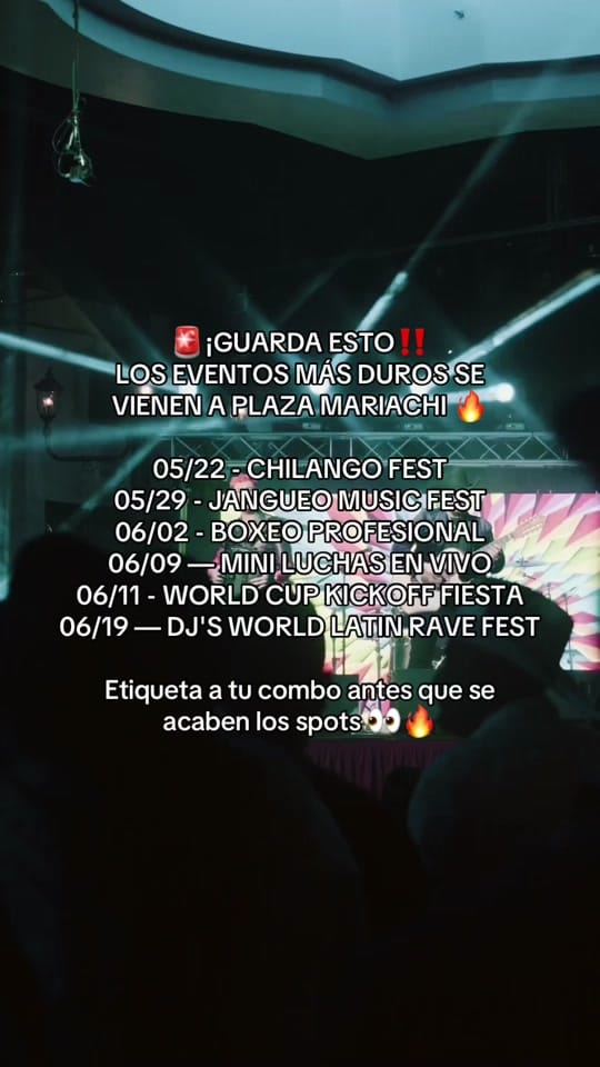 Post 3 by Plaza Mariachi on TikTok (video)