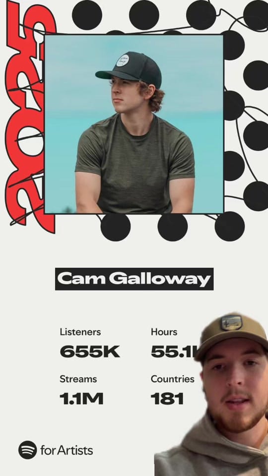 Post 1 by camgallowaymusic on TikTok (video)