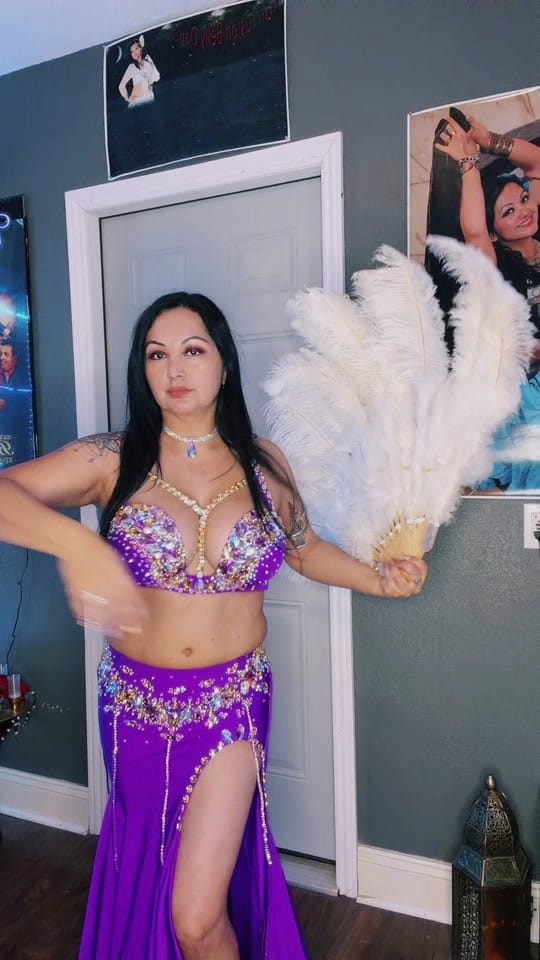 Post 5 by Mari Las Vegas Belly Dancer on TikTok (video)