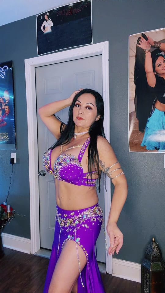Post 1 by Mari Las Vegas Belly Dancer on TikTok (video)