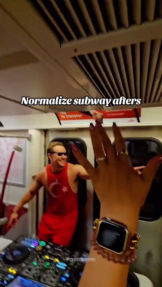 Post 7 by Toronto Rave Community on TikTok (video)