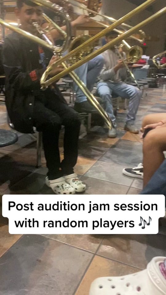 Post 8 by JohnyPlaysTrombone on TikTok (video)