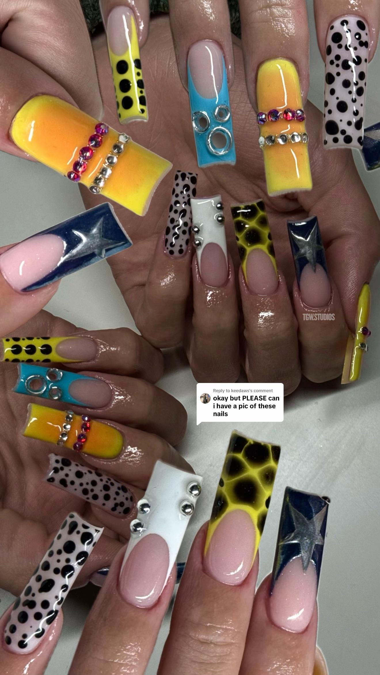 Post 3 by TGWSTUDIOS | LDN NAIL TECH on TikTok (video)