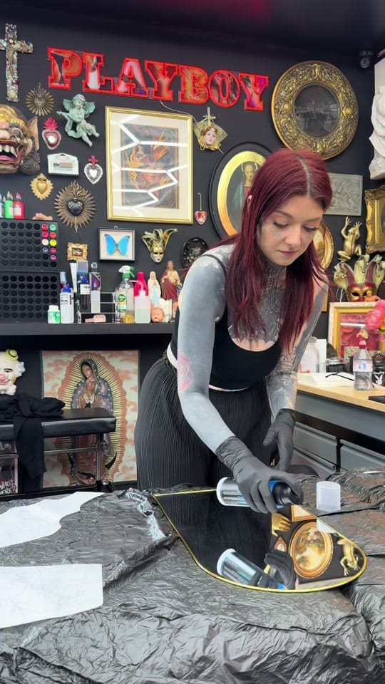 Post 5 by Kayleigh Peach Tattoo 🍑 on TikTok (video)