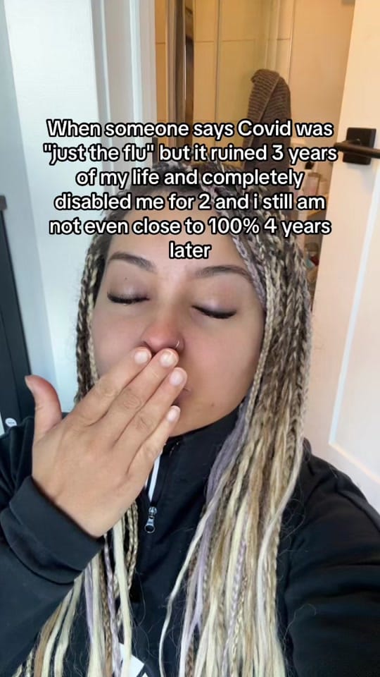 Post 1 by Longer Than Covid on TikTok (video)