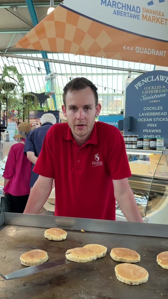 Post 3 by Swansea Market on TikTok (video)