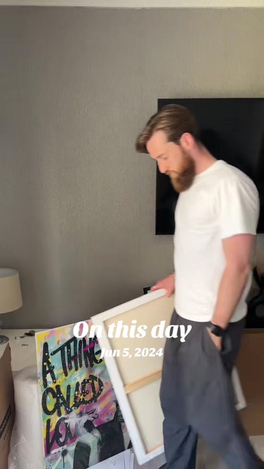 Post 7 by Lewis McLean Art on TikTok (video)