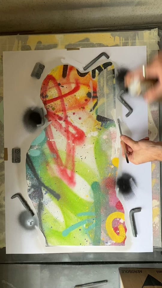 Post 4 by Lewis McLean Art on TikTok (video)