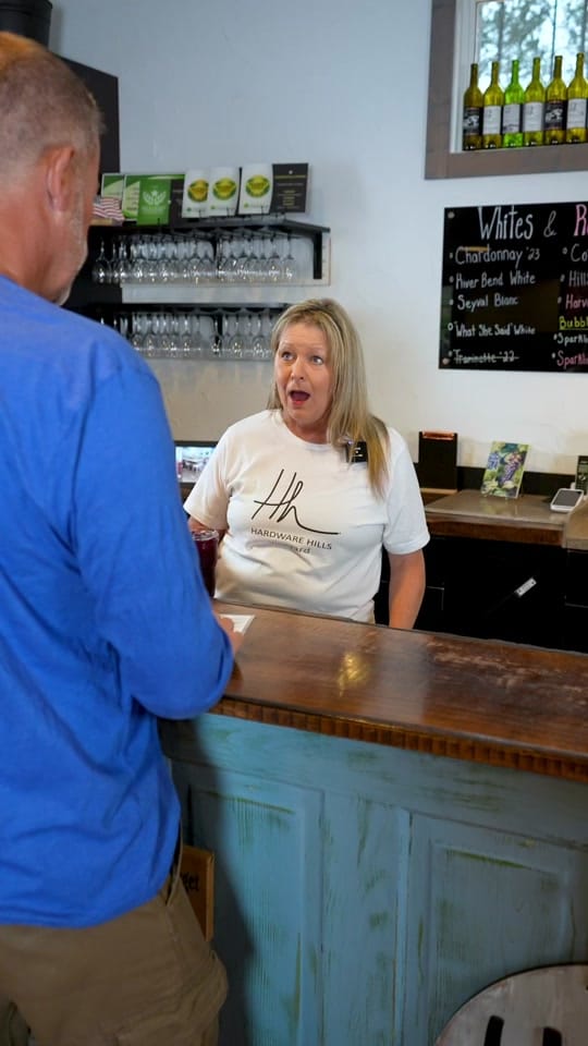 Post 1 by Hardware Hills Vineyard on TikTok (video)
