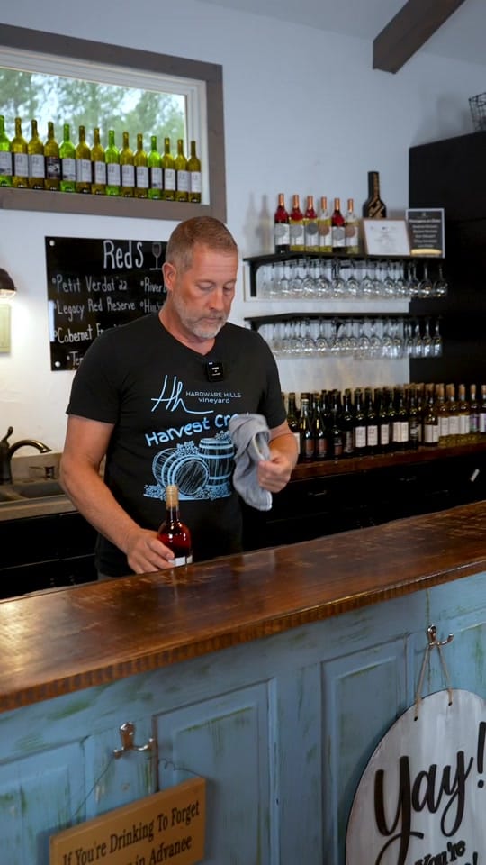 Post 5 by Hardware Hills Vineyard on TikTok (video)