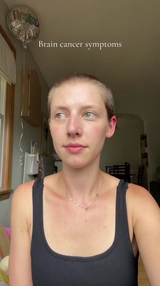 Post 8 by Kelsey | Brain Cancer Fighter on TikTok (video)