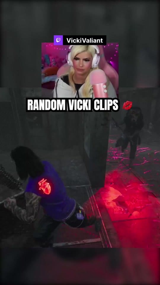 Post 2 by Vicki Valiant💗Twitch Streamer on TikTok (video)