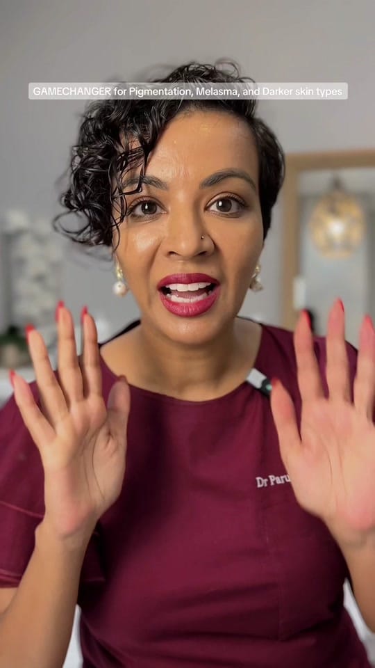 Post 8 by Dr P @Skin Solutions on TikTok (video)