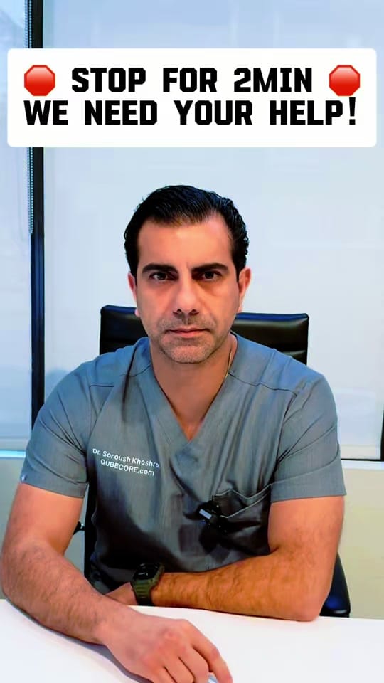 Post 1 by Dr. Soroush on TikTok (video)