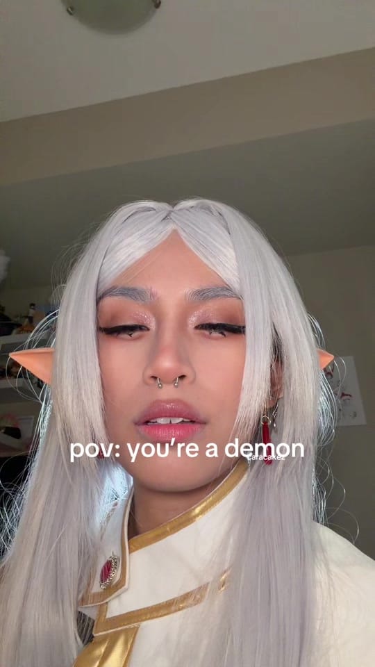 Post 9 by caracakez | cosplay + makeup ♡ on TikTok (video)
