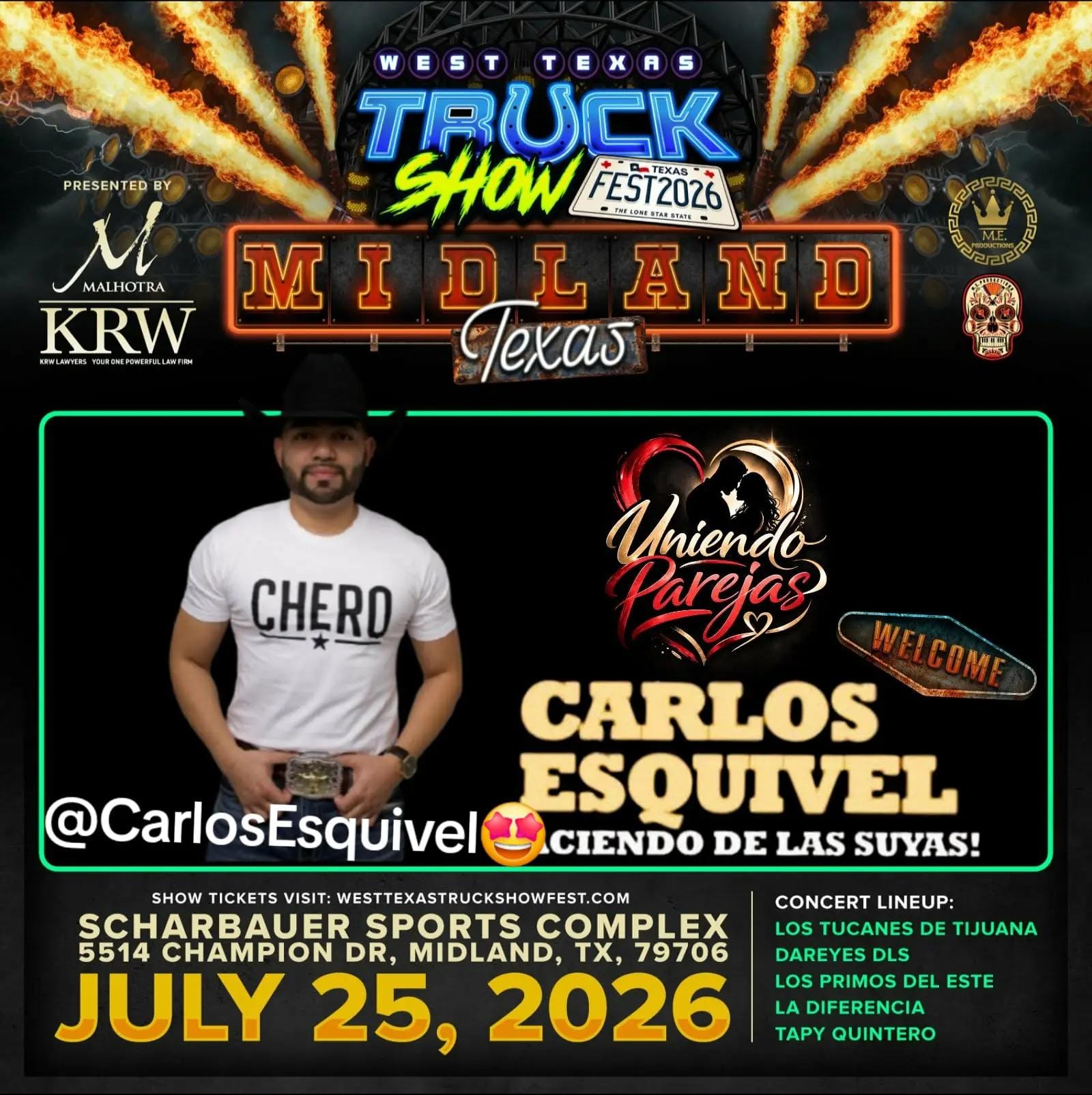 Post 1 by West tx truck show fest on TikTok (video)