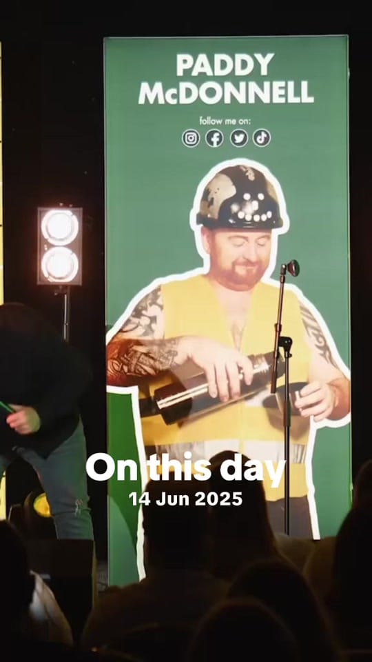 Post 1 by Paddy Mcdonnell Comedy on TikTok (video)