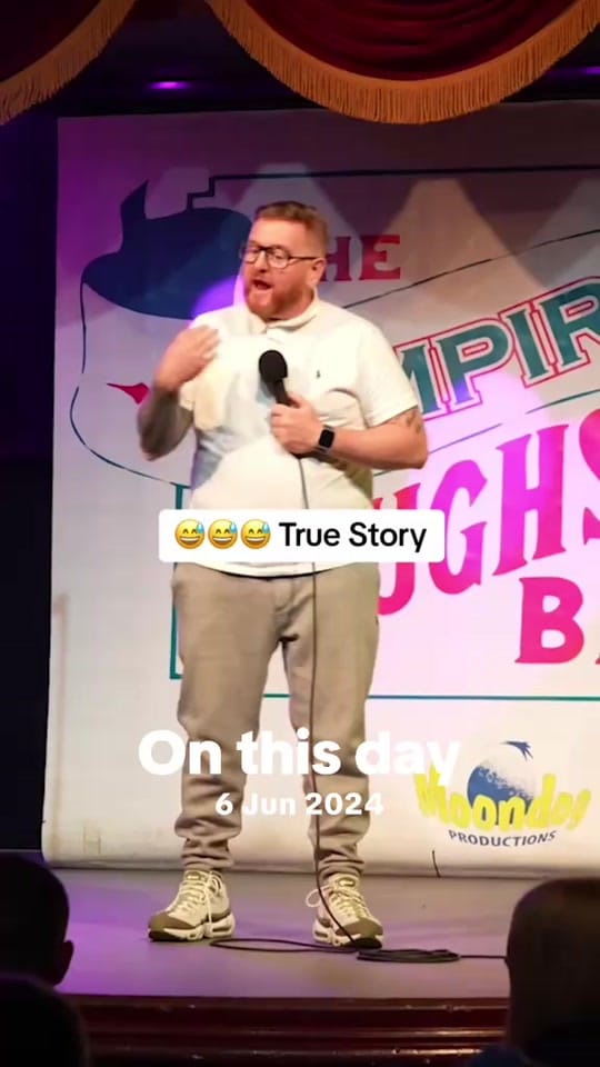 Post 4 by Paddy Mcdonnell Comedy on TikTok (video)