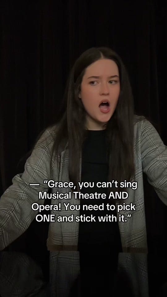 Post 1 by graceplattsings on TikTok (video)