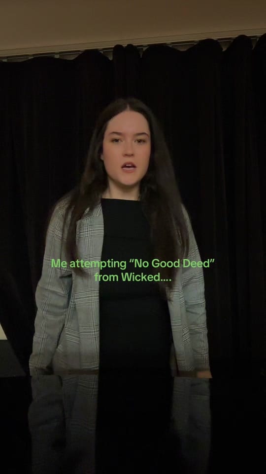 Post 6 by graceplattsings on TikTok (video)