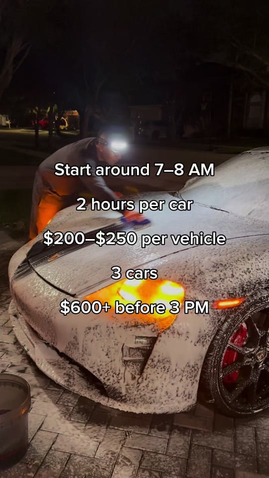 Post 9 by Unick Auto Detailing on TikTok (video)