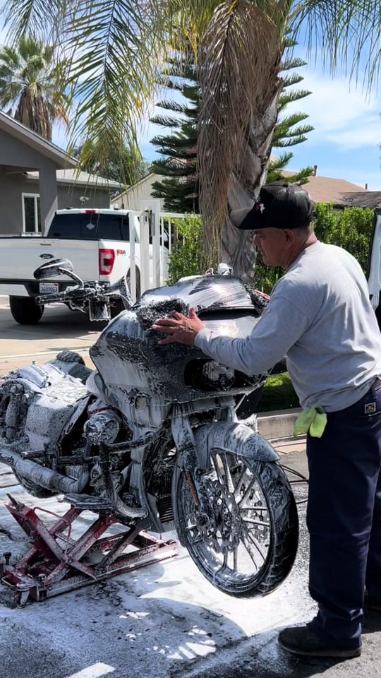 Post 3 by GERRYS MOTORCYCLE DETAILING 🏆 on TikTok (video)
