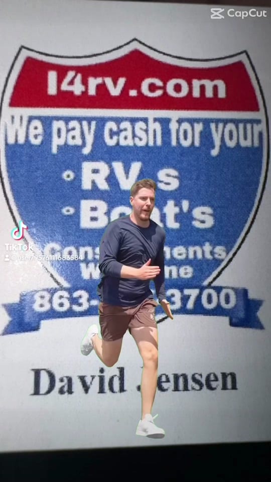 Post 10 by I 4 RV sales, Lakeland, Fl on TikTok (video)