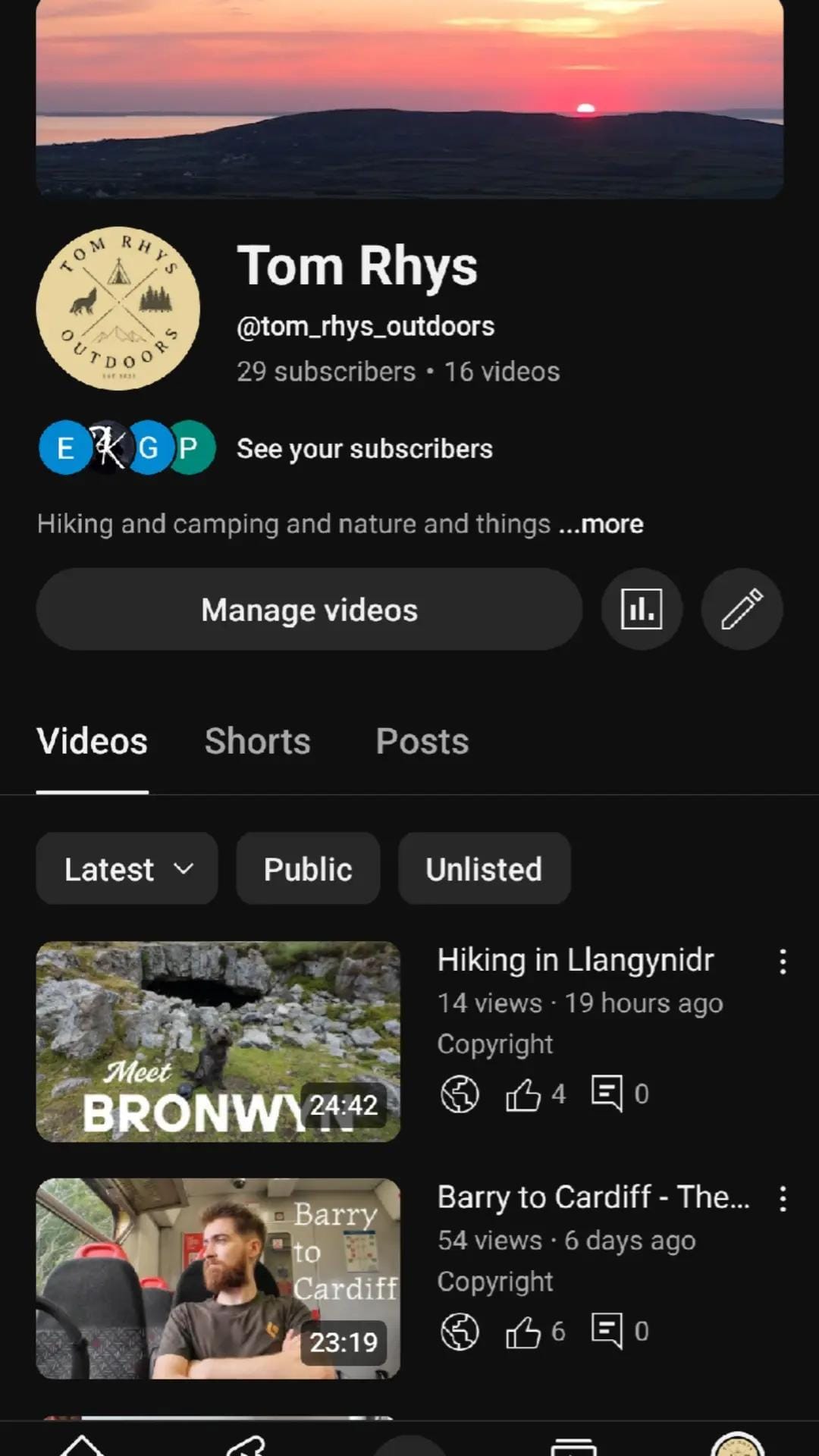Post 1 by Tom on TikTok (video)