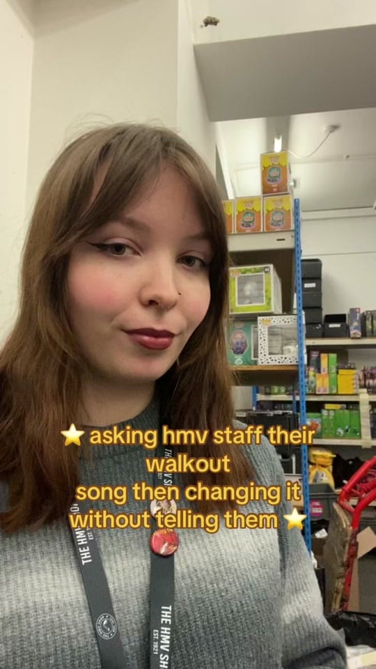 Post 1 by hmvNewcastle on TikTok (video)