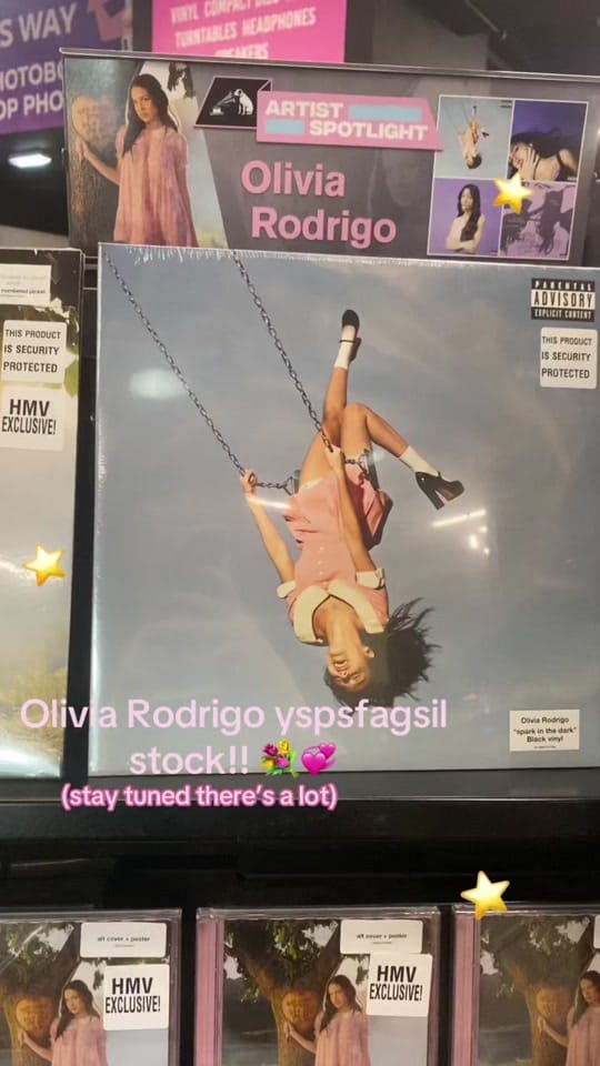Post 3 by hmvNewcastle on TikTok (video)