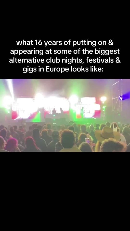 Post 7 by UPRAWR - Alt Clubnight on TikTok (video)